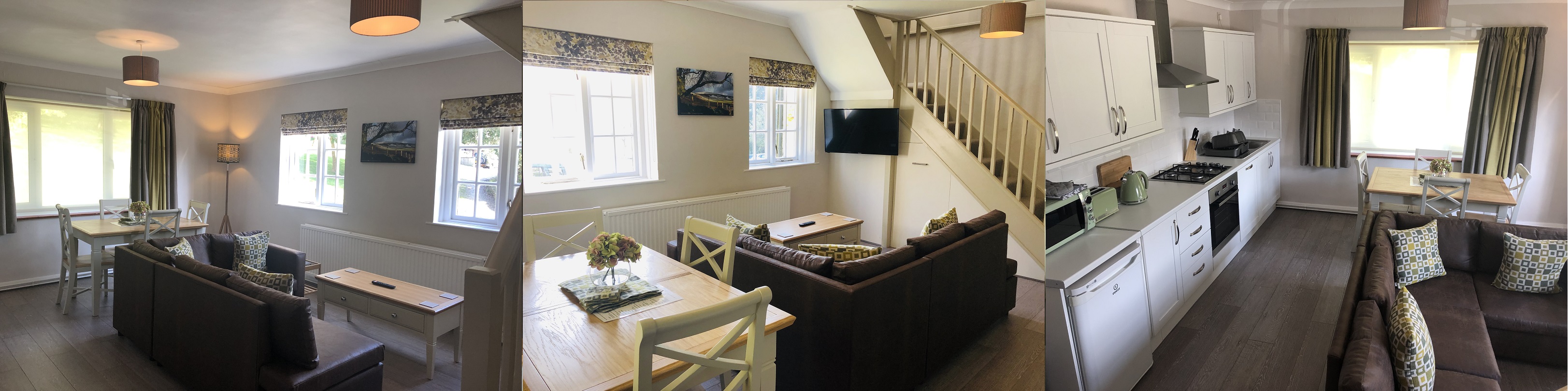 Self-catering apartment living area