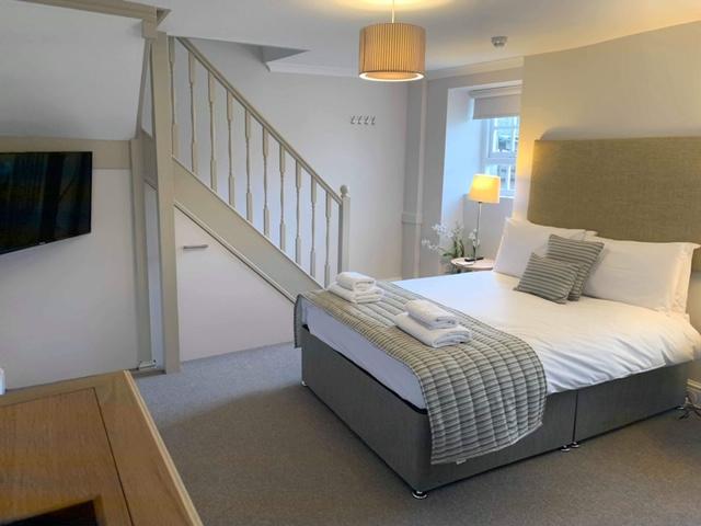 Family hotel room at Llwyngwair Manor