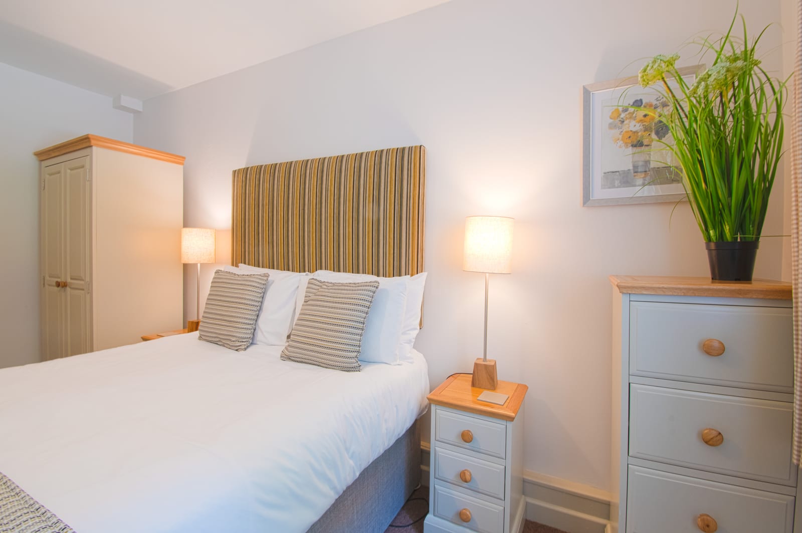 A hotel room at Llwyngwair Manor