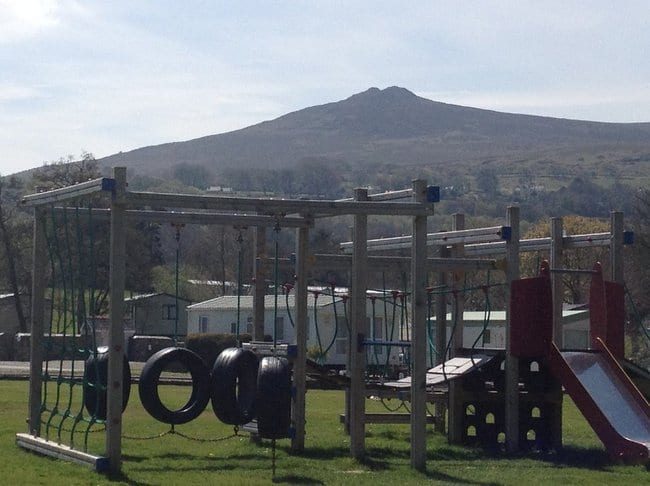 Play area on the park
