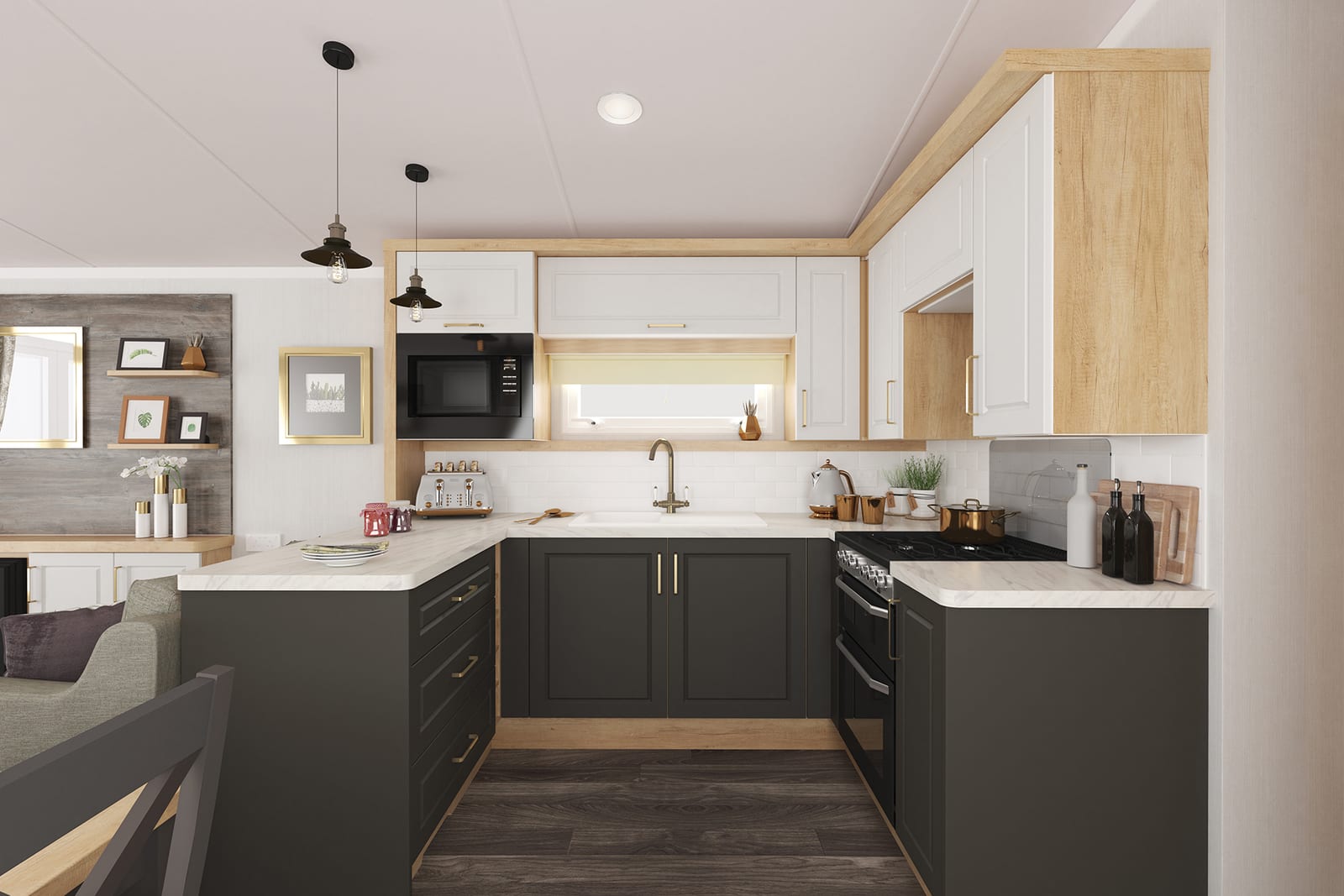 Kitchen in the hire static